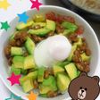 くれにゃんのズボラ丼