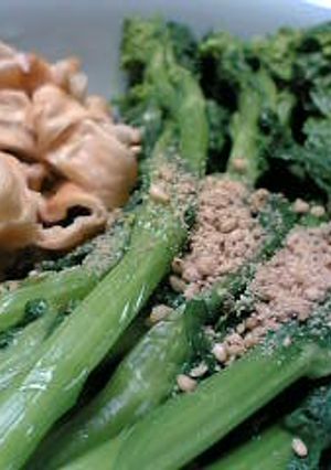菜の花のお浸し（麺つゆ使用）-レシピのメイン写真