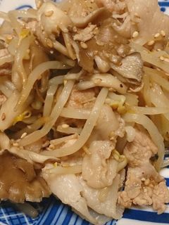豚もやしのごま塩だれ炒め-レシピのメイン写真