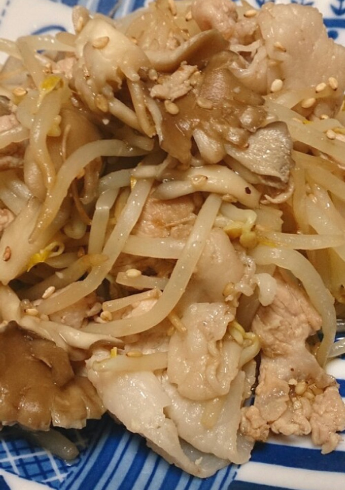 豚もやしのごま塩だれ炒め-レシピのメイン写真