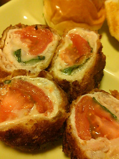 衣が簡単!豚肉のトマトとチーズ巻き☆-レシピのメイン写真