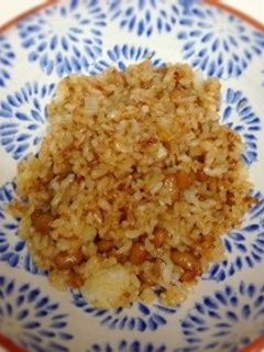 中華風☆納豆チャーハン-レシピのメイン写真