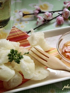 揚げ餅 スイートチリソース-レシピのメイン写真