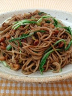 納豆焼き蕎麦-レシピのメイン写真
