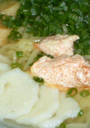 明太子塩ラーメン-レシピのメイン写真