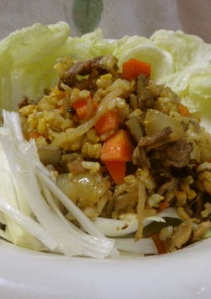 最速の玄米チャーハン-レシピのメイン写真