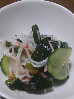 かに酢とかにかまでなんちゃって酢の物-レシピのメイン写真
