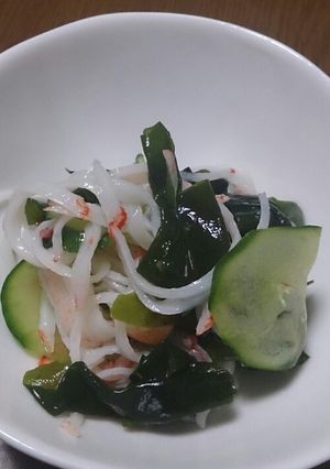 かに酢とかにかまでなんちゃって酢の物-レシピのメイン写真