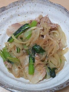 冷蔵庫の残り物で!簡単春雨炒め☆-レシピのメイン写真