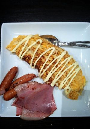 納豆好きにはたまらない納豆オムレツ-レシピのメイン写真
