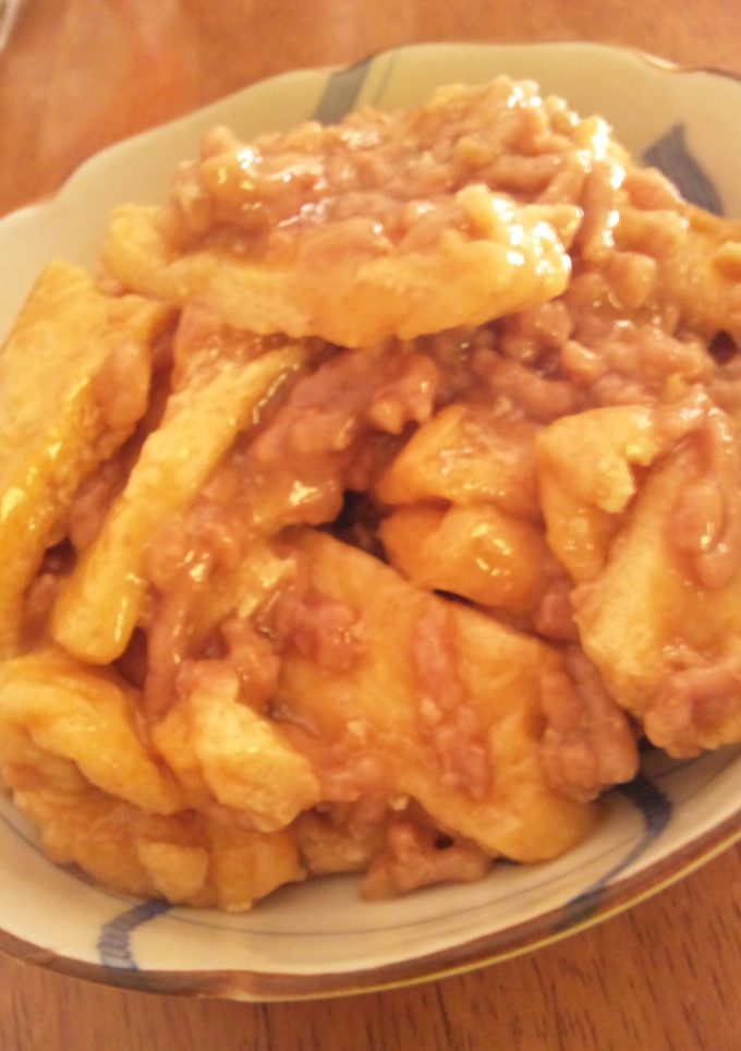 豚ひき肉と油揚げのとろとろ煮♪-レシピのメイン写真