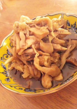 まいたけとエリンギのみぞれ煮♪-レシピのメイン写真