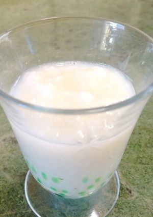 残り物ご飯活用！ヨーグルティアで甘酒。-レシピのメイン写真