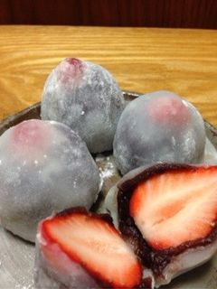 レンジでチン!モチモチ簡単いちご大福-レシピのメイン写真