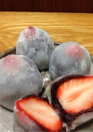 レンジでチン！モチモチ簡単いちご大福-レシピのメイン写真