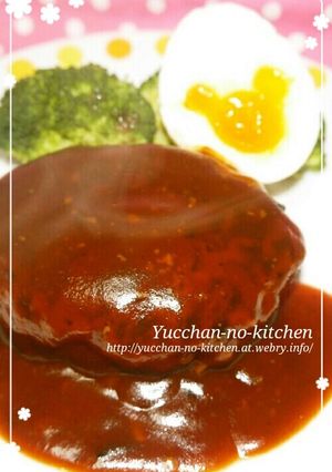 胃袋つかむ☆簡単やわらか煮込みハンバーグ-レシピのメイン写真