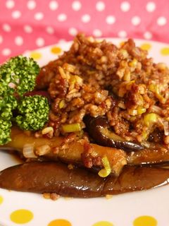 味付け不安な人に☆焼肉のタレで麻婆茄子-レシピのメイン写真