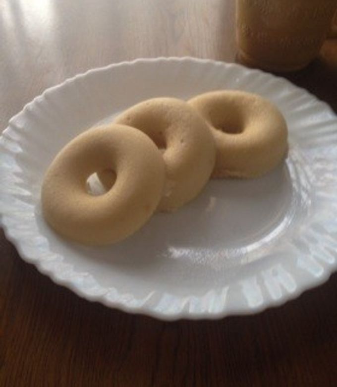 レンジで簡単♪米粉のドーナツ-レシピのメイン写真