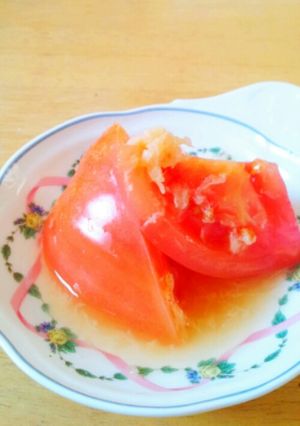 ジンジャートマト-レシピのメイン写真