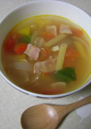 あるもので作るミネストローネ・みんと風-レシピのメイン写真