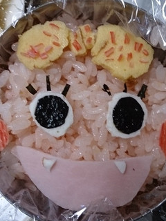 キャラ弁☆ガンコちゃん-レシピのメイン写真