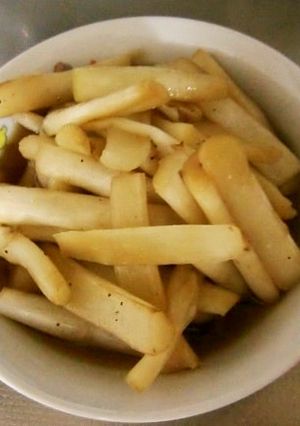 ウドのブラックペッパー風味漬け-レシピのメイン写真
