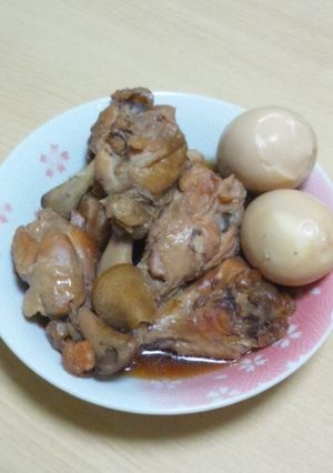 我が家の☆圧力鍋で作る手羽元煮-レシピのメイン写真
