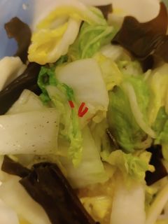 白菜の浅漬け 1時間後~食べ頃-レシピのメイン写真