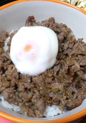 こってり味噌味☆牛丼-レシピのメイン写真
