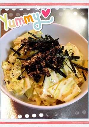 簡単うまうまおつまみキャベツ☆-レシピのメイン写真