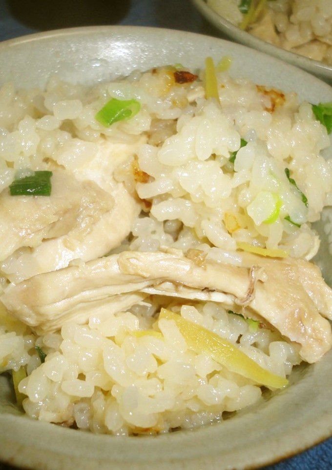 鶏モモそのまま一枚炊き込みご飯-レシピのメイン写真