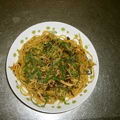 和風しそパスタ（エリンギ入り）-レシピのメイン写真