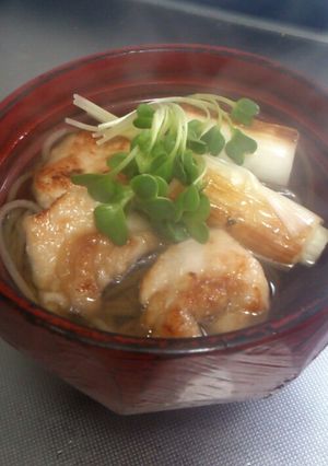 鶏南蛮そば-レシピのメイン写真