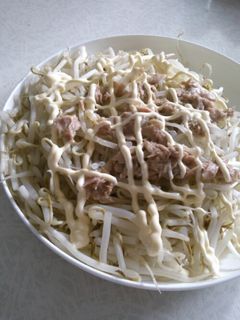 ツナマヨもやしサラダ-レシピのメイン写真