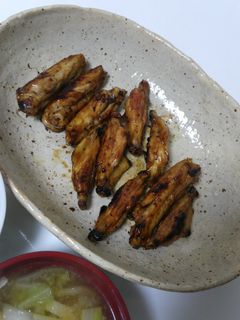 簡単5分☆手羽中の照り焼き☆お弁当にも-レシピのメイン写真
