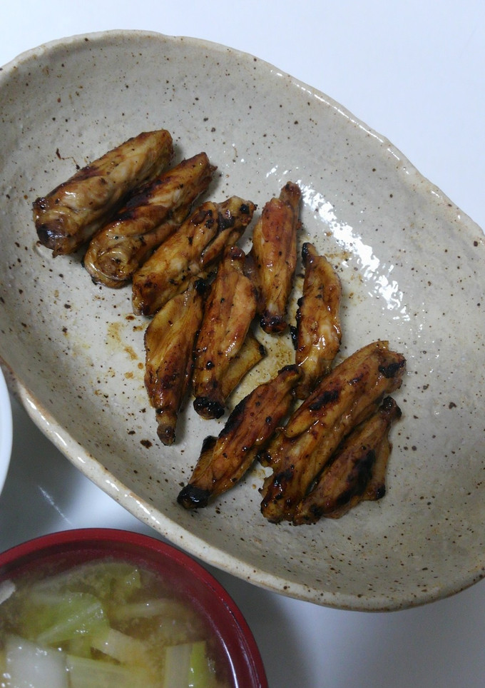 簡単5分☆手羽中の照り焼き☆お弁当にも-レシピのメイン写真