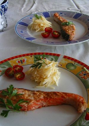 サーモンの香味焼き-レシピのメイン写真