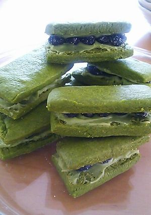抹茶のクッキーサンド☆-レシピのメイン写真