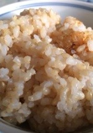 マクロビご飯 圧力鍋でもちもち玄米-レシピのメイン写真