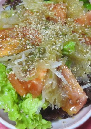 大人和風サラダ(柚子胡椒）-レシピのメイン写真