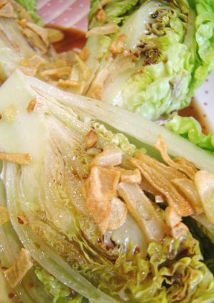 ホットレタス-レシピのメイン写真