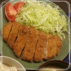 รูปของ 簡単美味しい♡我が家のトンカツ