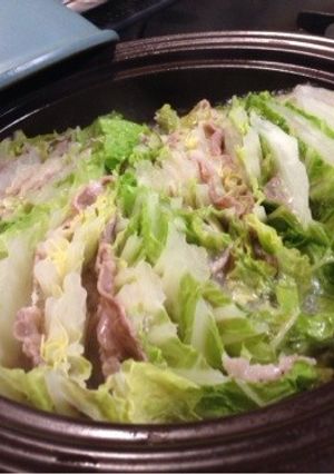 豚肉と白菜のミルフィーユ鍋-レシピのメイン写真