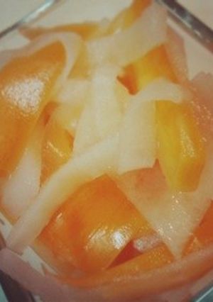 夢色むすめのヒモカワ☆☆〜なます-レシピのメイン写真