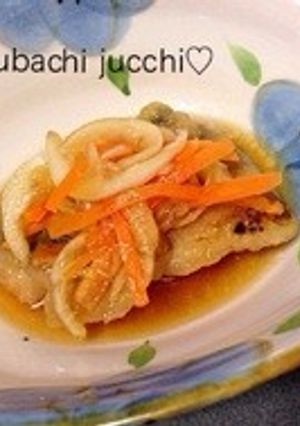 すし酢で簡単♡鯵の南蛮漬け-レシピのメイン写真