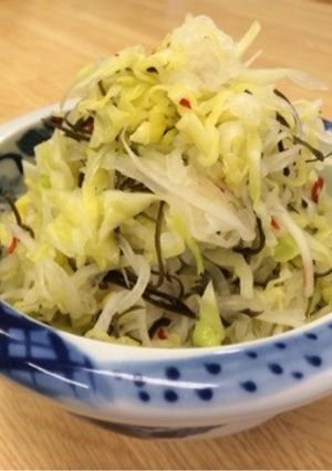 大根とキャベツのゆだま酢和え-レシピのメイン写真