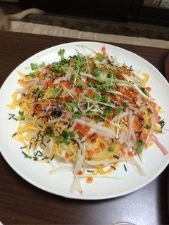 すし太郎 DE 安い材料ちらし寿司☆-レシピのメイン写真