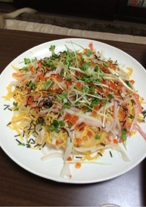 すし太郎 DE 安い材料ちらし寿司☆-レシピのメイン写真