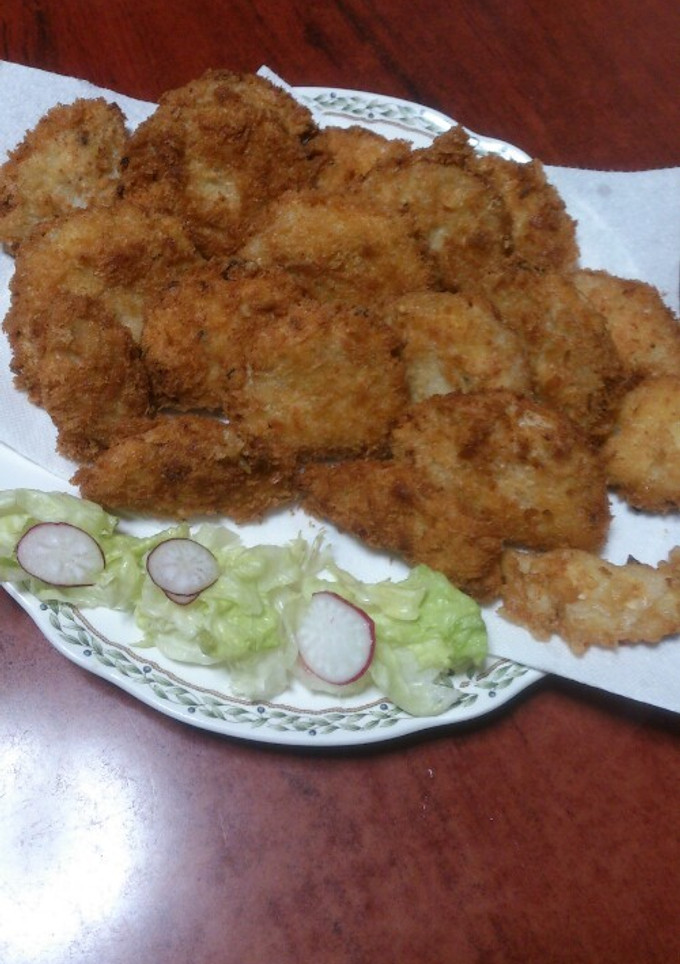 サクサク☆蓮根のはさみ揚げ！-レシピのメイン写真