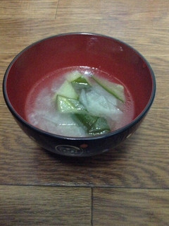 ヨシケイの酢の物をスープに変更!-レシピのメイン写真